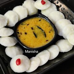 A picture of Bhagar Idli(Barnyard Millet).