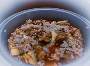 Foto principal de Ensalada de salmón marinado con cebada perlada