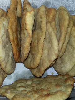 Una foto de Torta frita casera