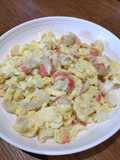 Scrambled Eggs with Crabstick