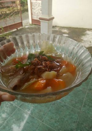 Foto resep Sop ayam kampung