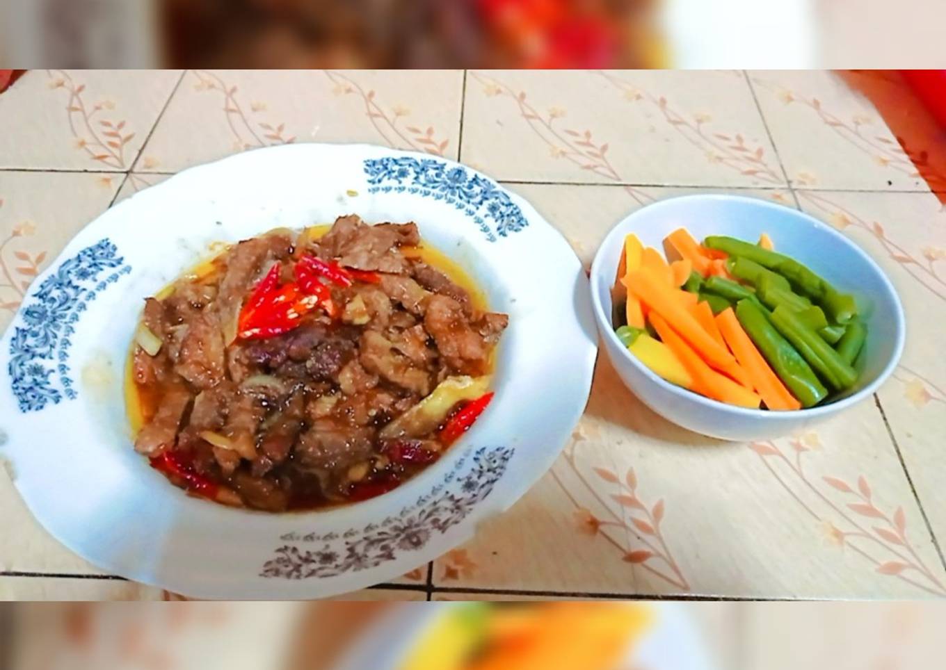 Beef Teriyaki ala-ala