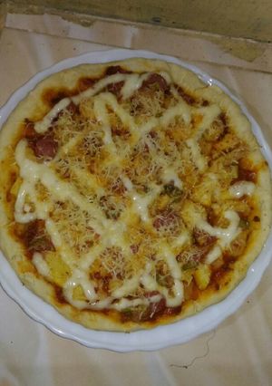 Foto resep 3. Pizza teflon rumahan