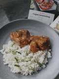 Garlic Butter Rice with Creamy Cajun Chicken