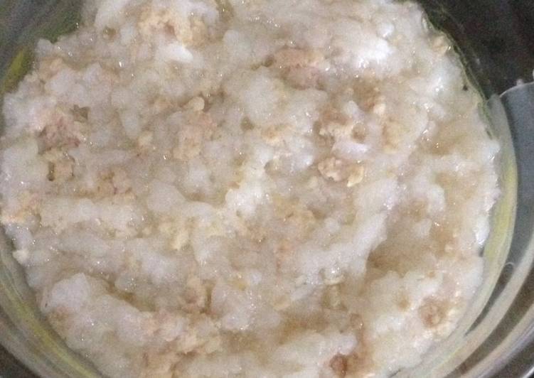  Resep  Bubur babi ala XO  Suki  MPASI 1y oleh Shelly Andina 