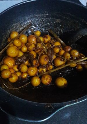 Foto resep Bacem telur muda