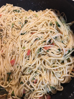 Una foto de Spaghetti Ala Mantequilla