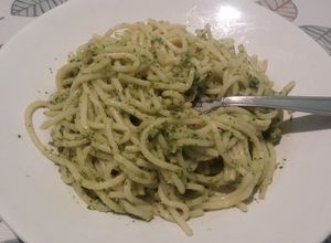 Una foto de Pesto de Rúcula