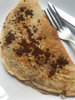 Una foto de Crepes de avena