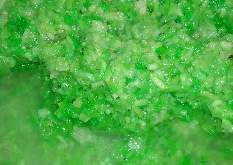 Resep Tape ketan hijau Anti Gagal