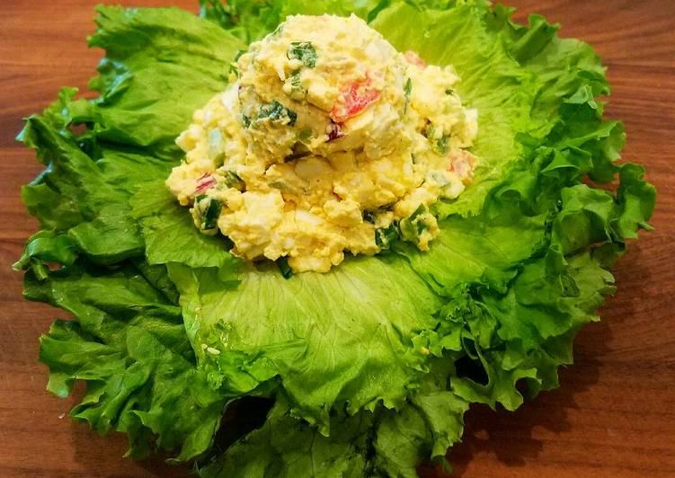 Recipe of Award-winning Mike&#39;s Southwestern Egg Salad On Jalapeño Bagels