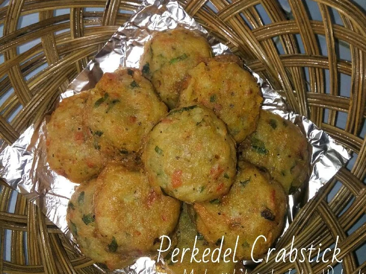 Easy Way Make Perkedel Crab Sticks (Fried Potato Balls with Crab Sticks) the Perfect Perfect