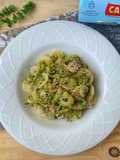 Pasta fredda con zucchine e tonno