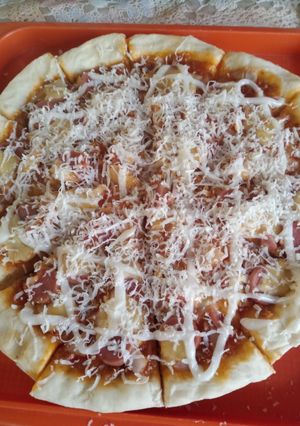 Foto resep Pizza sosis teflon