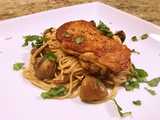 cilantro garlic pasta