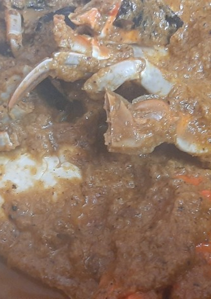 நண்டு மிளகு கிரேவி(pepper crab gravy recipe in tamil) செய்முறை முக்கிய புகைப்படம்