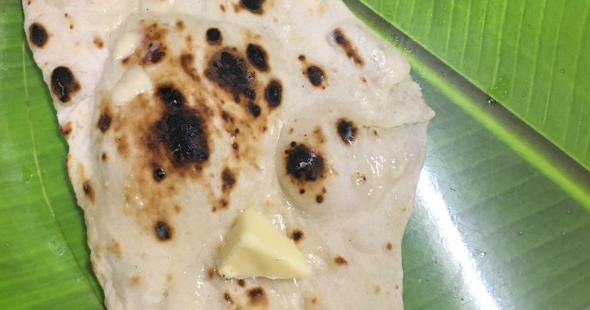 Tawa Butter Roti Recipe by HIMADRI H. Thaker - Cookpad