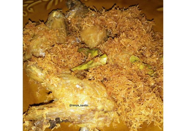 Cara Buat 42. Ayam Goreng Serundeng praktis