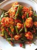 Balado Tahu dan Bawang Tombak