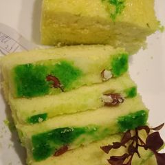 A picture of Colourful pastry.