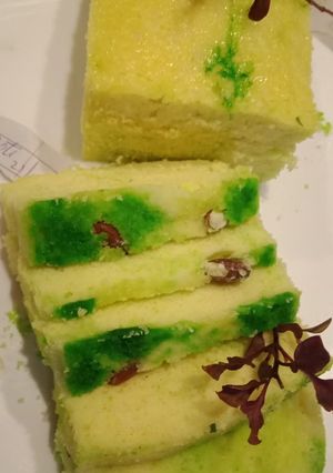 A picture of Colourful pastry.
