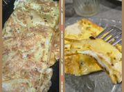 Una foto de omelette de papa