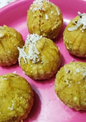 A picture of Besan modak.