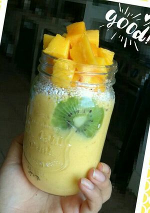 Una foto de Smoothie de mango