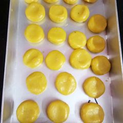 Instant kesar Peda A picture of Instant kesar Peda.