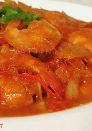 Foto resep Udang Saus Padang