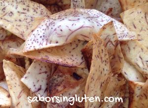 Una foto de Chips de Malanga/Taro