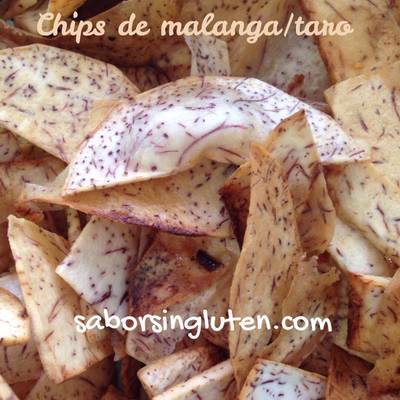 Chips de Malanga/Taro Receta de Vero Sin Gluten- Cookpad