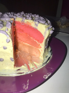 Foto resep Ombre cake keju kukus