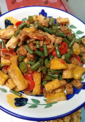 Foto resep Tumis kaccang panjang ppedas