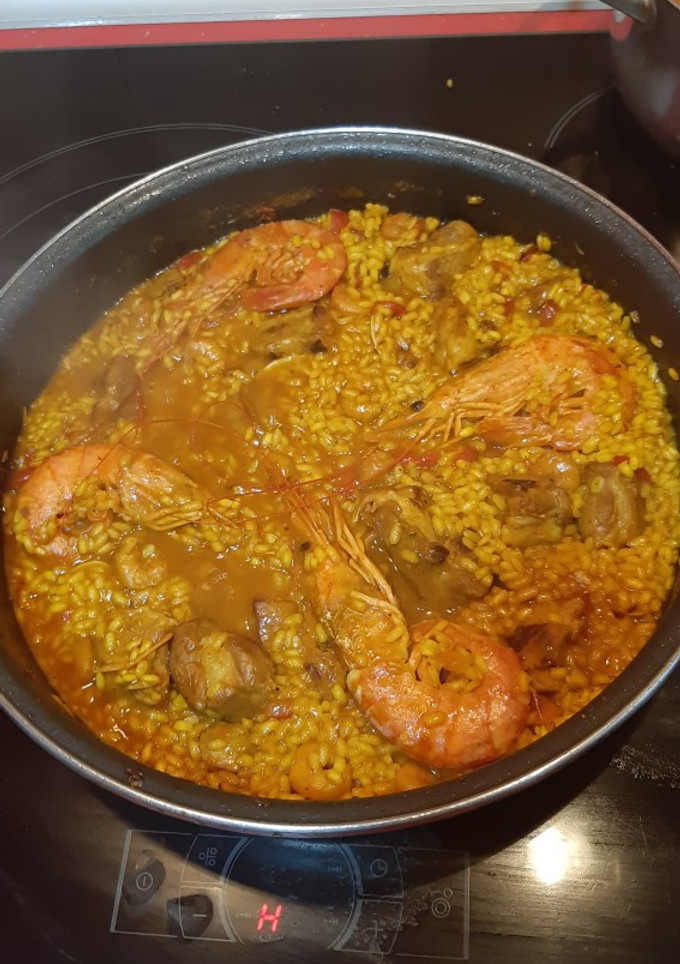 Una foto de Arroz a mi manera