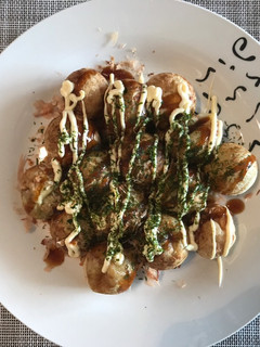 Una foto de Takoyaki