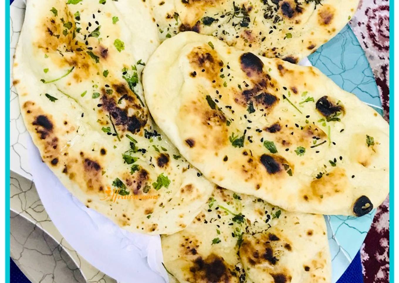 Kulche /garlic butter naan