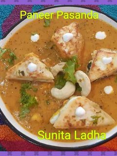 पनीर पसंदा (Paneer Pasanda recipe in hindi) रेसिपी मुख्य फोटो
