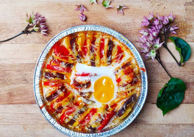 Cara mudah meracik Ratatouille Potato Egg, Simple Anti Gagal