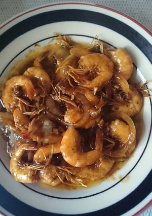 Foto resep Udang saos mentega