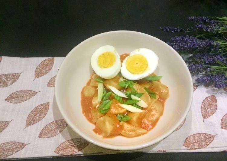 Tteokbokki / rice cake