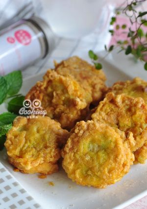 櫛瓜鑲肉煎餅 的食譜成品照片