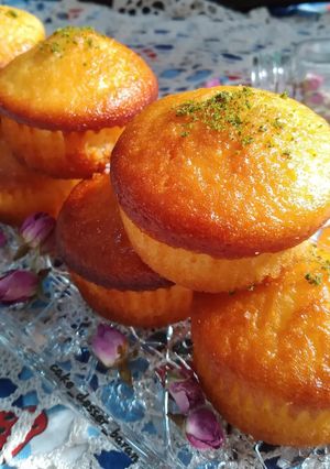 عکسی از دستور کیک شربتی یا کیک باقلوا