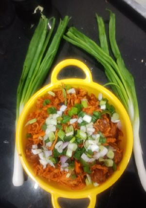 चाइनीस वेज मंचूरियन भेल (chinese veg manchurian bhel recipe in Hindi) रेसिपी मुख्य फोटो