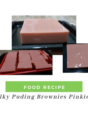 Foto resep Silky Puding Brownies Pinkies