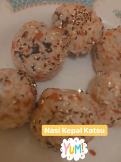 Foto resep Nasi Kepal Katsu ala DraKor