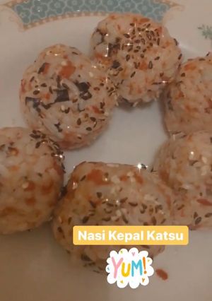 Foto resep Nasi Kepal Katsu ala DraKor
