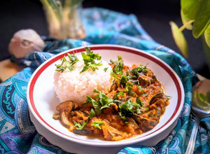 巴基斯坦/北印度櫛瓜咖哩 (torai ki sabzi) - 五辛素 的食譜成品照片