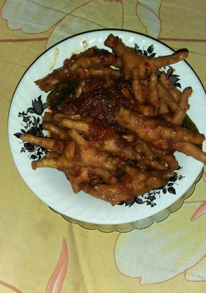 Foto resep Ceker pedas sederhana