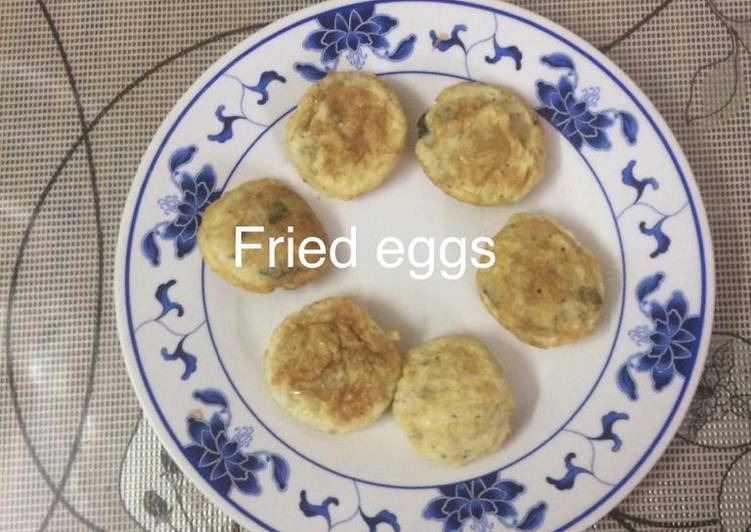 How to Make Quick Fried Egg Balls